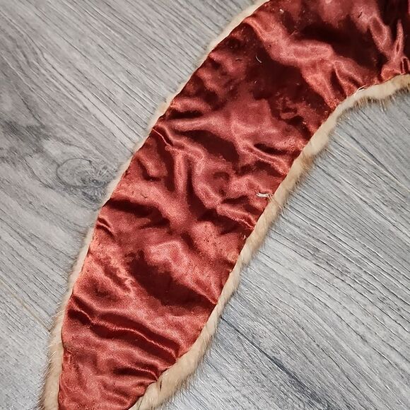 Real Mink Fur Vintage Collar - Picture 7 of 8